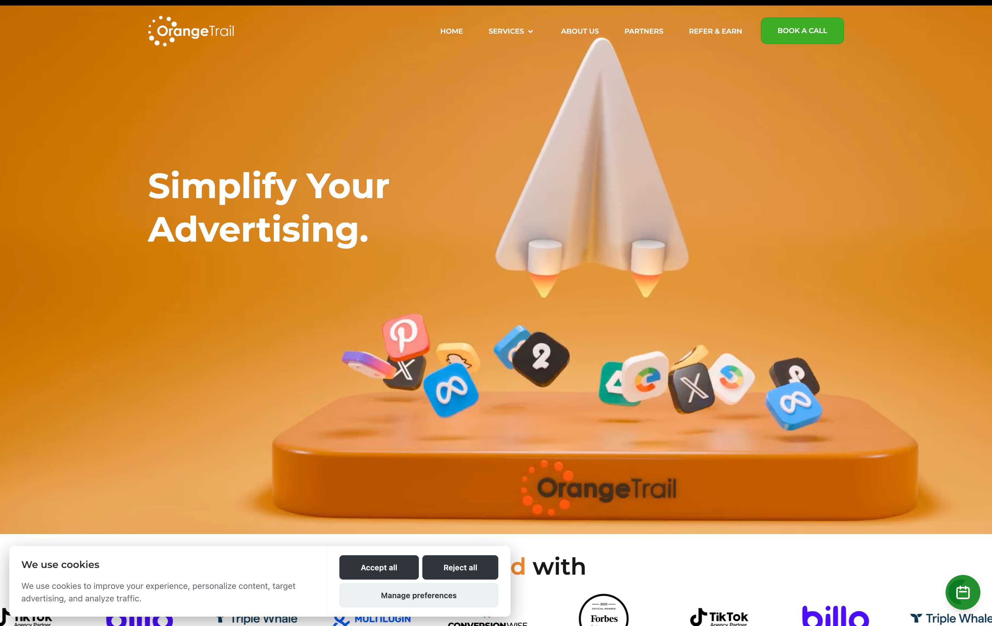 ORANGE TRAIL screenshot 1